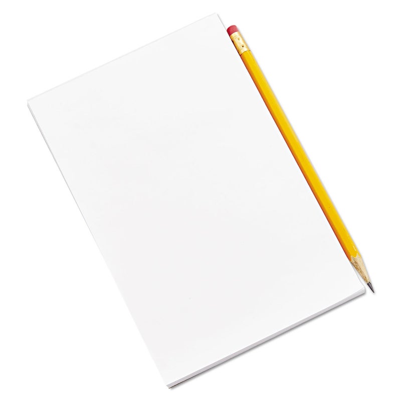 Universal Scratch Pads, Unruled, 3 x 5, White, 100 Sheets, 12/Pack - Image 3